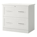 White 2-Drawer Lateral File Cabinet L957095