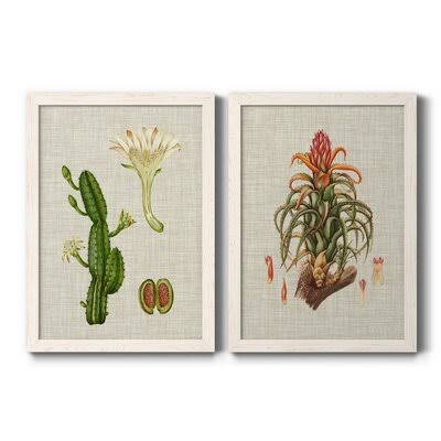 White Framed Canvas Print A28076