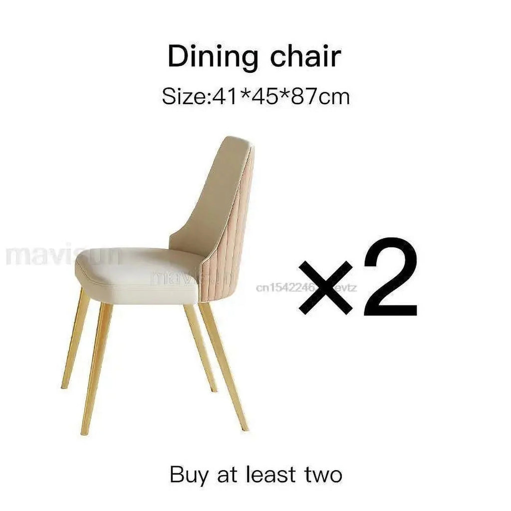 Round Marble Dining Table 6 Chairs R634