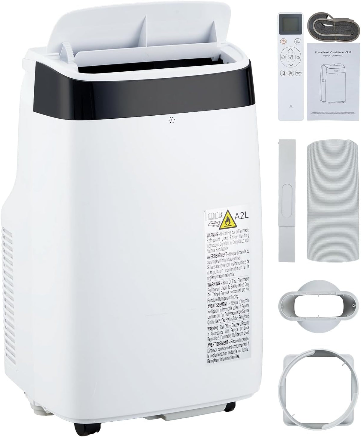 Portable 10000Btu Air Conditioner with Remote Control J953