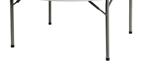 3 Pack 72 Round Heavy-Duty Granite White Folding Table L163313
