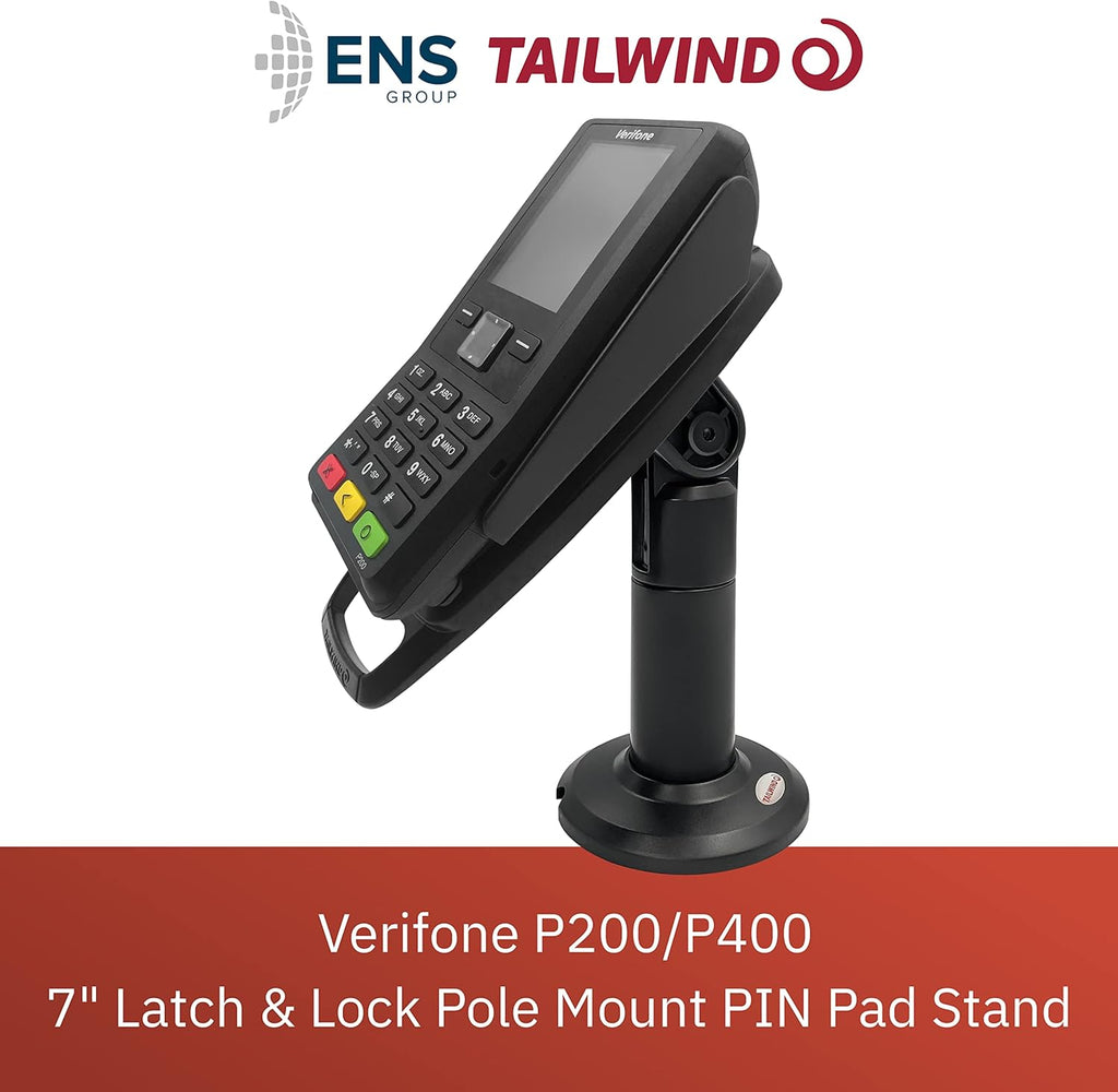 Black Pack of 2 PIN Pad Pole Mount Stand H598477
