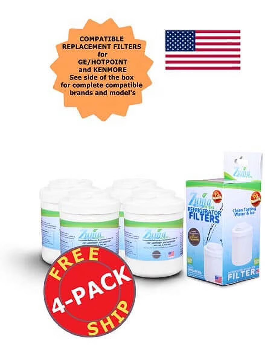 4 Pack Water and Ice Filter L313