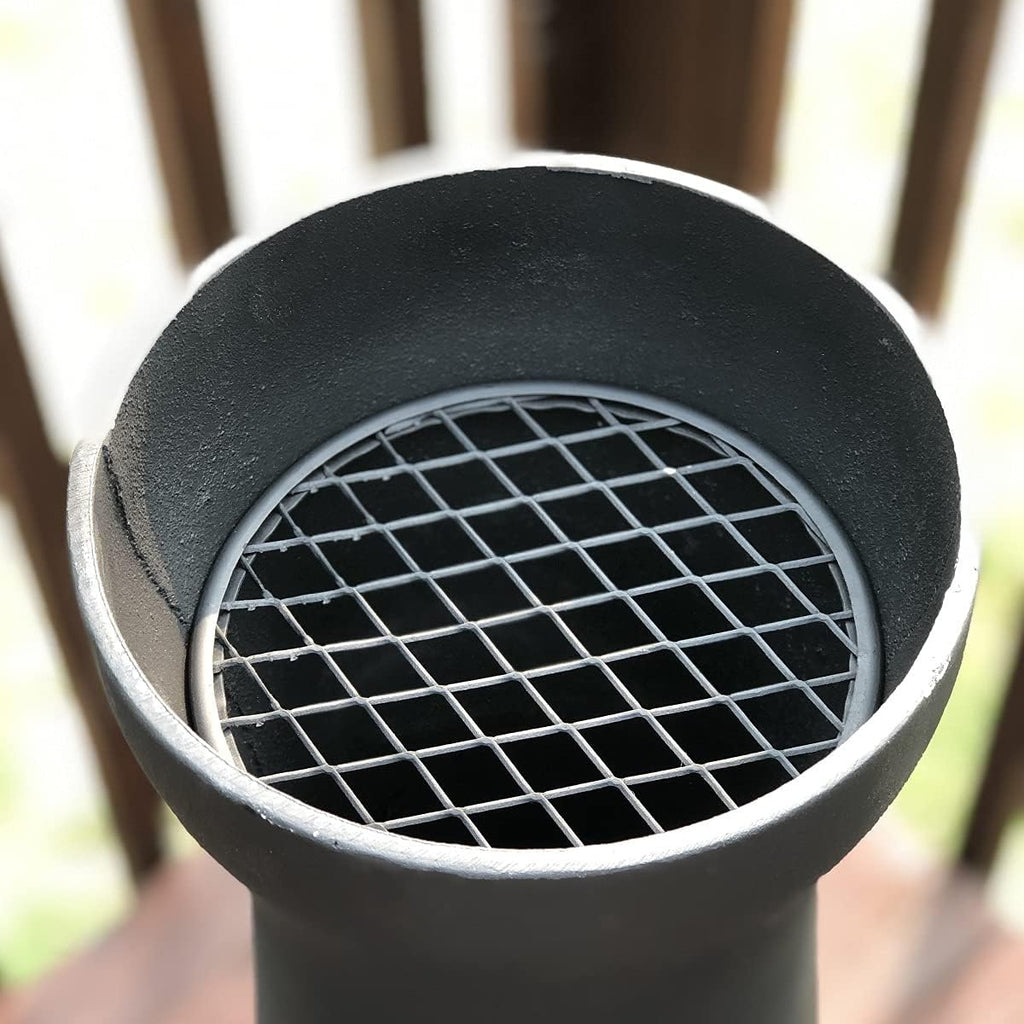 Outdoor Wood Burning Chiminea Fireplace E912745