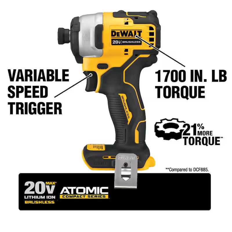 20V MAX Cordless Brushless 4 Tool Combo Kit V643201