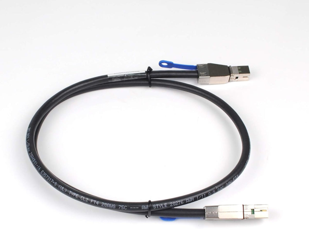 External Mini SAS HD Cable, SFF-8644 to SFF-8644, 1 Meter 3.3ft Pack of 2 V8335