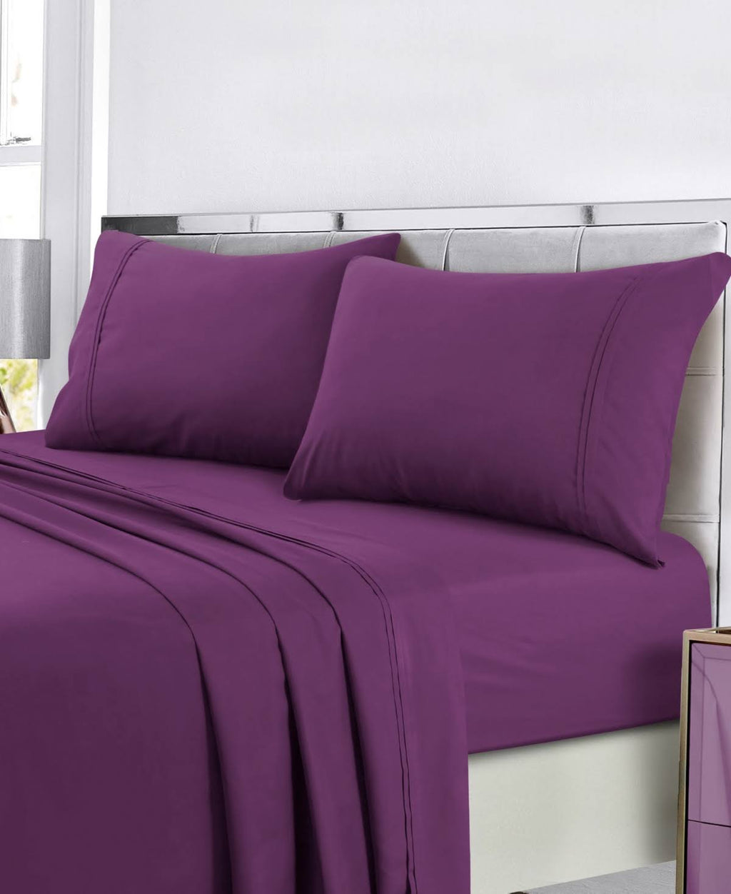 White California King Extra Deep Pocket Sheet Set A794510