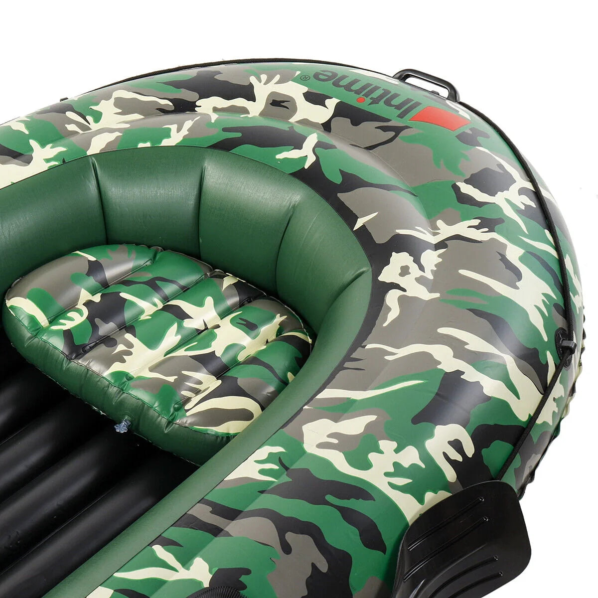 Inflatable 3-Person PVC Fishing Boat with Paddle M132