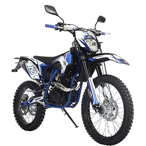 Green 250cc Gas Dirt Bike with 21"/18" Wheels A18451