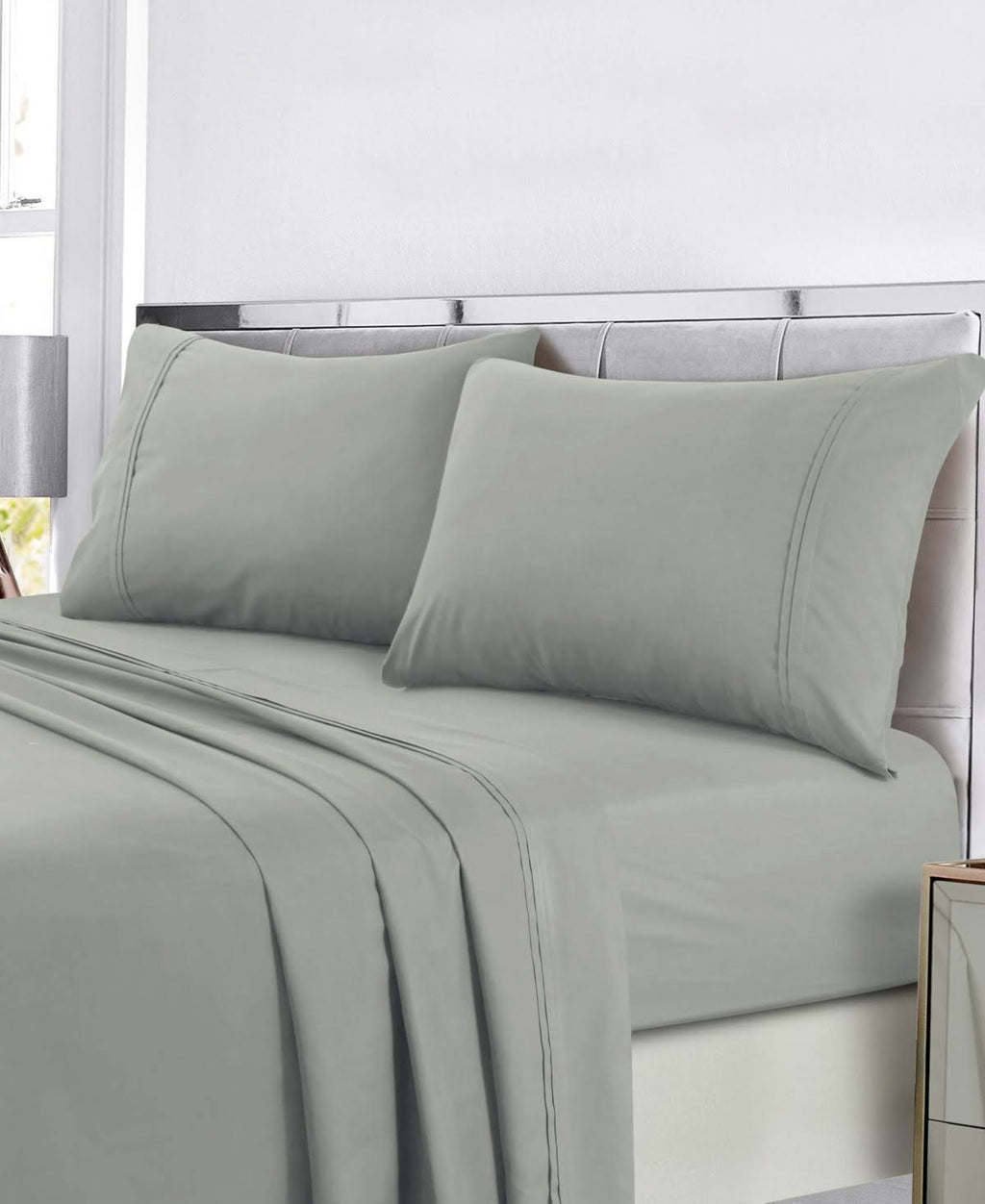 White California King Extra Deep Pocket Sheet Set A794510