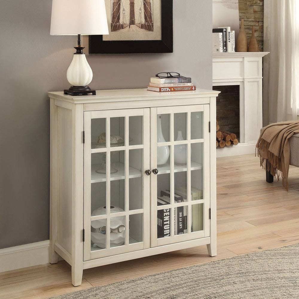 Antique White Cabinet N9732