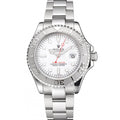 Pure Silver Black & White Dial Stainless Steel 40mm Y9754
