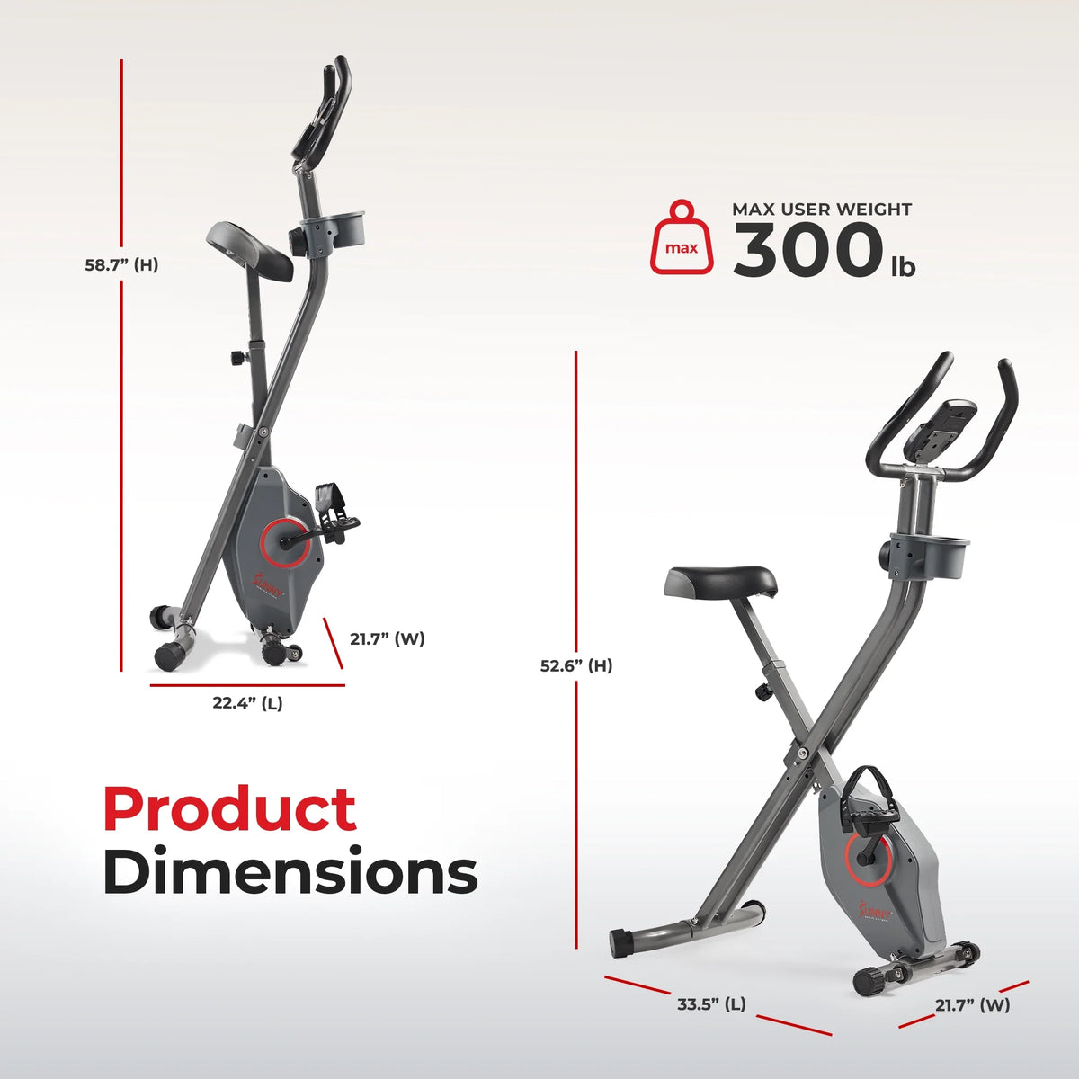 Foldable Magnetic X-Bike L1718