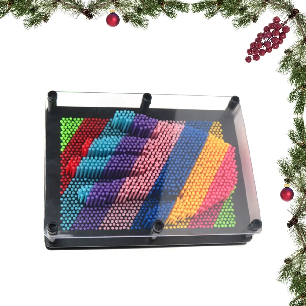 Plastic 3D Pin Art Handprint Toy I25392