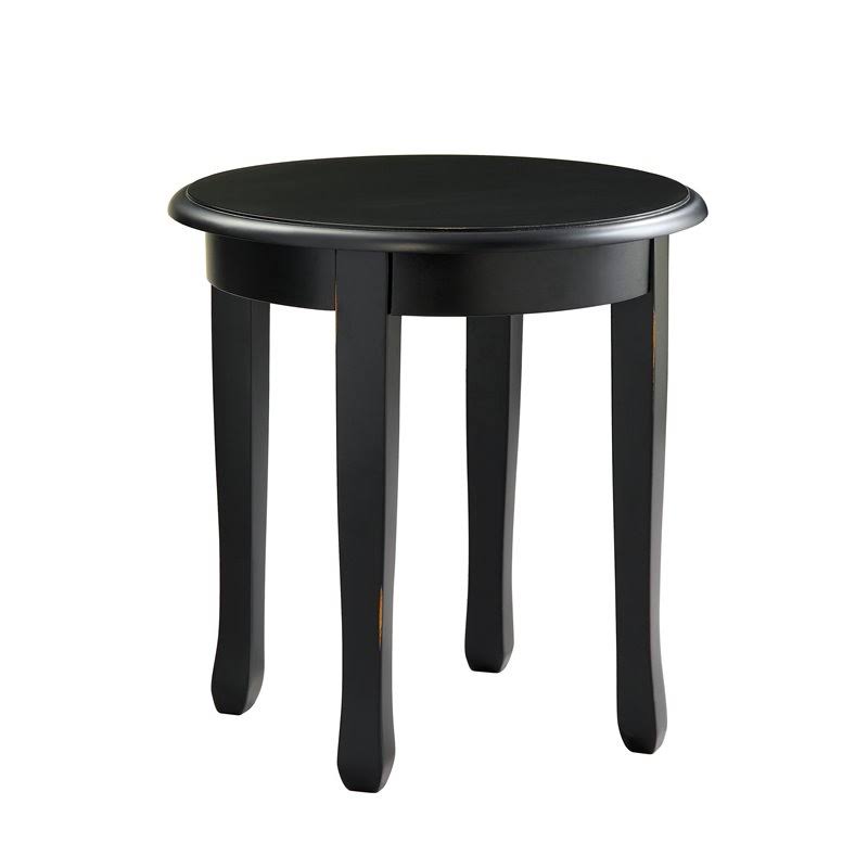 Black 3-Piece Table and Chair Set K48020