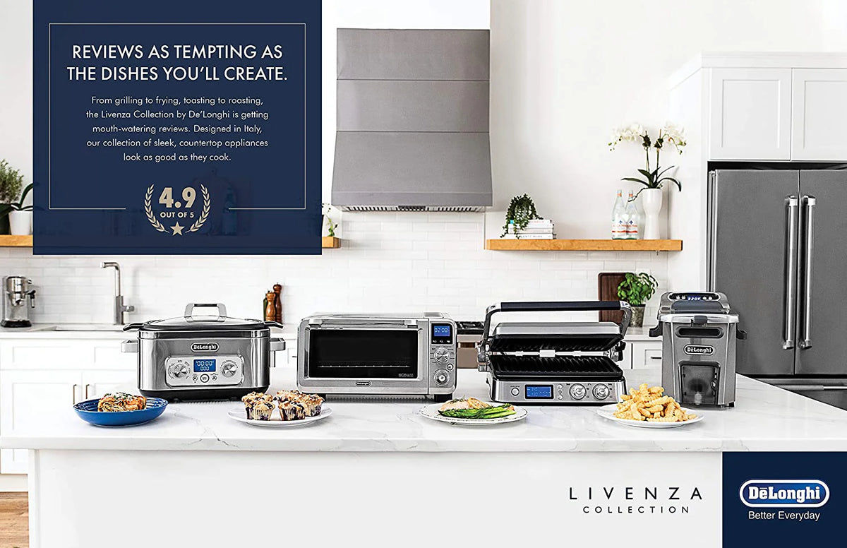 1800W Digital Grill, Griddle & Waffle Maker R494