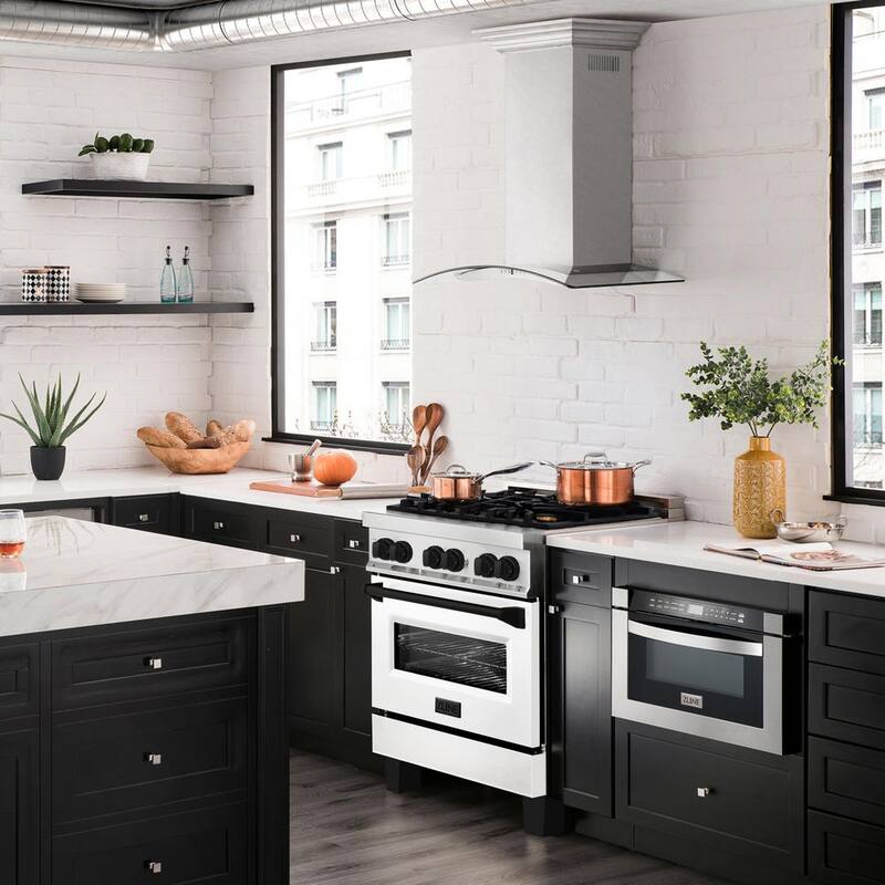 30 in. 4 Burner Dual Fuel Range in Stainless Steel F272