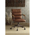 Brown Top Grain Leather Executive Office Chair L27683