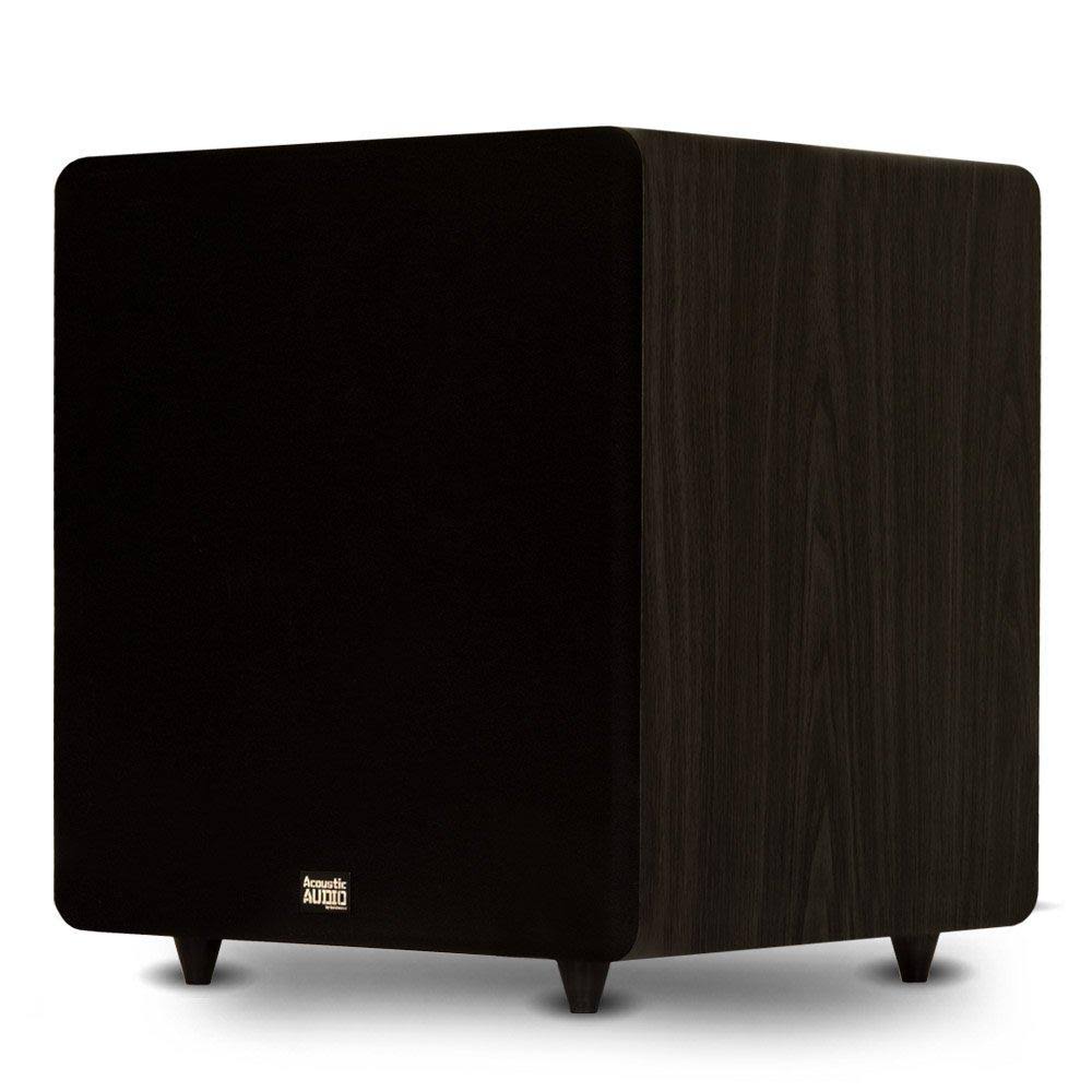 Black 15" Front Firing Powered Subwoofer R1626