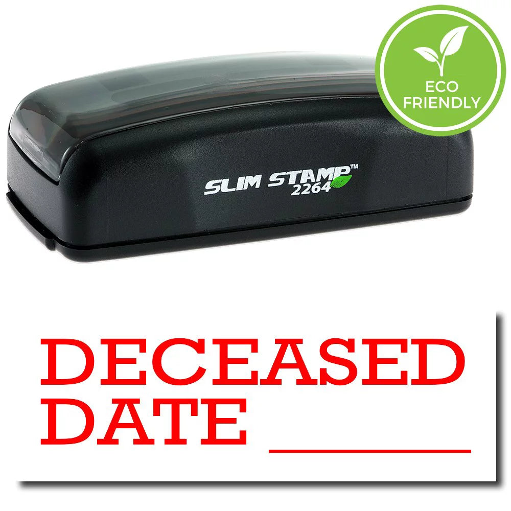 Pre-Inked Date Stamp with Pink Ink W324