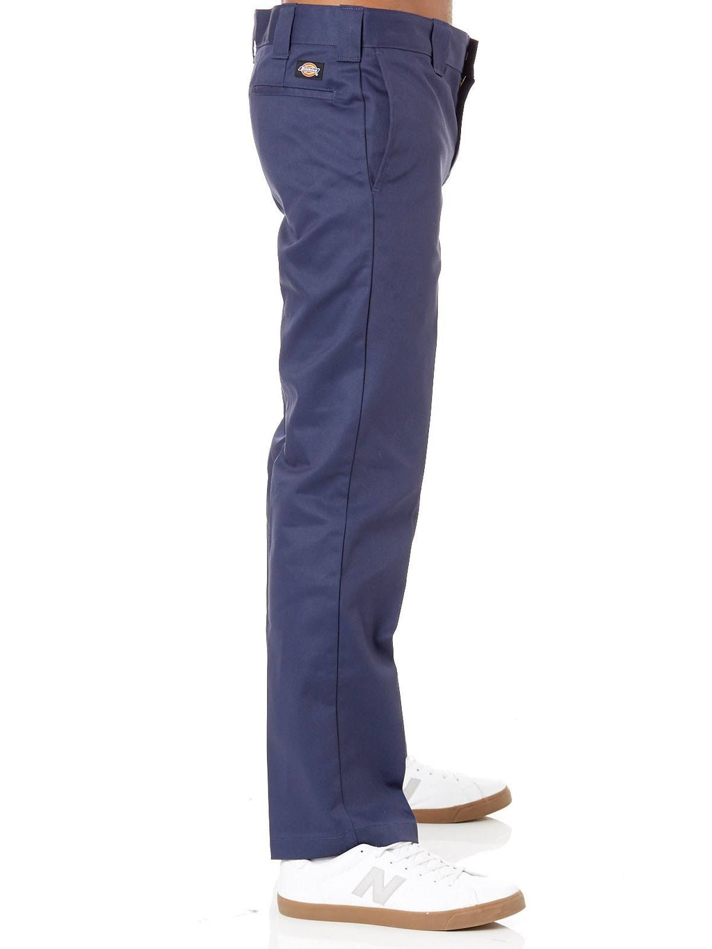 Navy Blue Slim Straight Work Pant C328