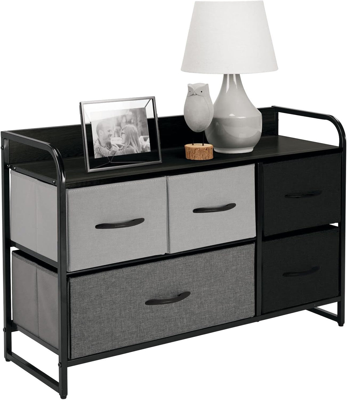 5 Removable Fabric Drawers Storage Dresser X77213