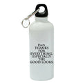 White Aluminum 20 oz Water Bottle H65072