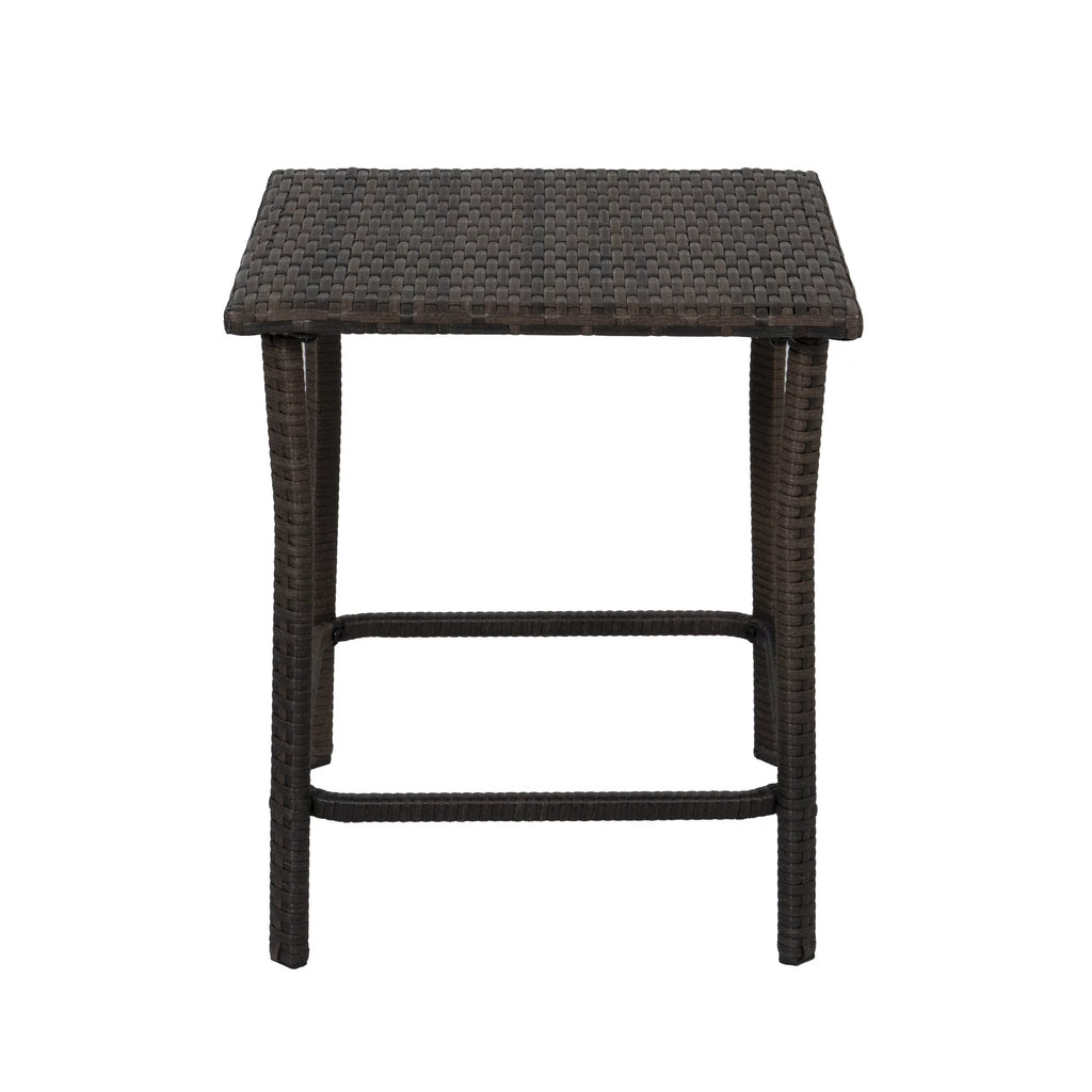 3 Piece Wicker PE Rattan Patio Bistro Set A5749