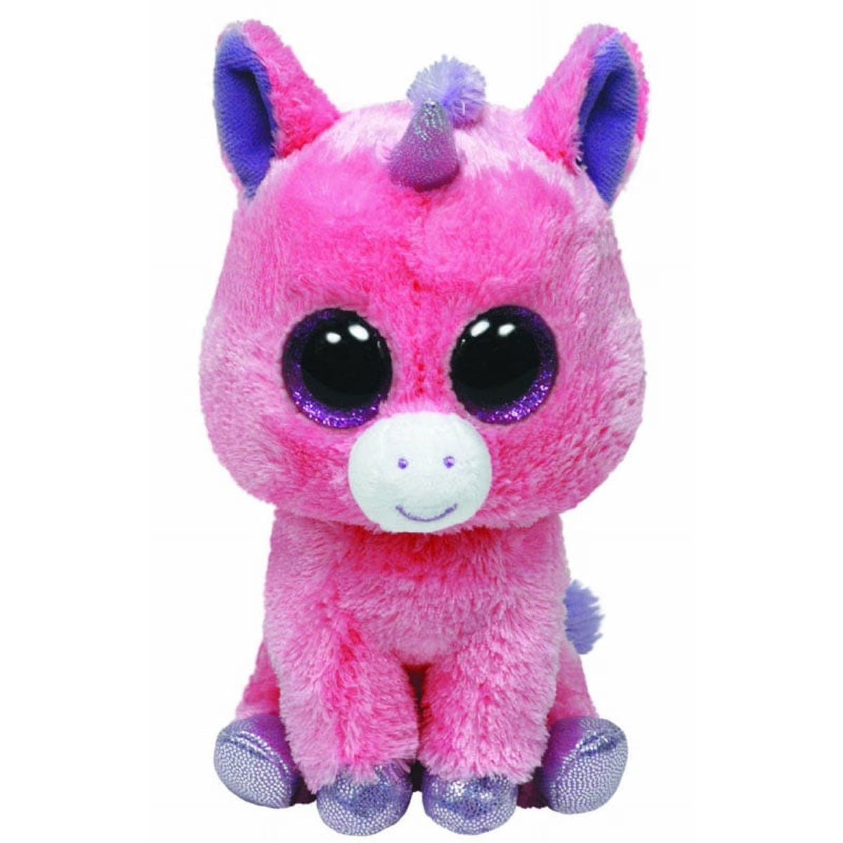 Pink Unicorn Beanie Boos 6 inch T1469