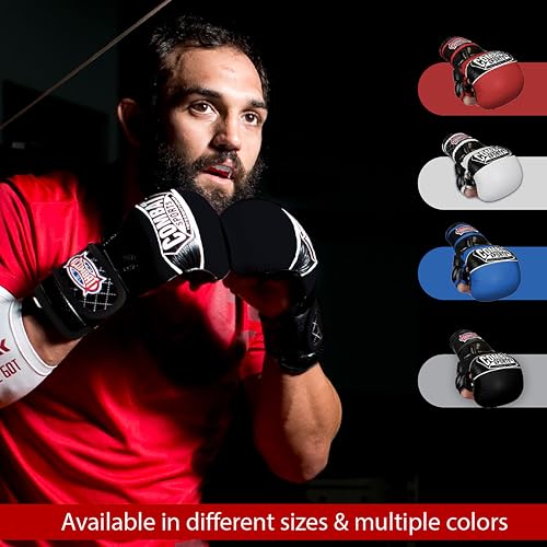 Open Palm Fingerless MMA Training Gloves H92296