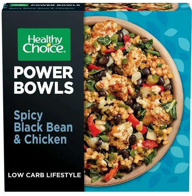 Spicy Black Beans Chicken & Riced Cauliflower Frozen Meal, 9.25 oz - Pack of 6 W827753