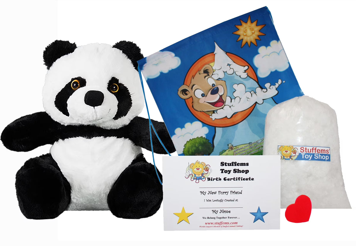 Stuffed Animal 16" Panda Kit with Backpack T901