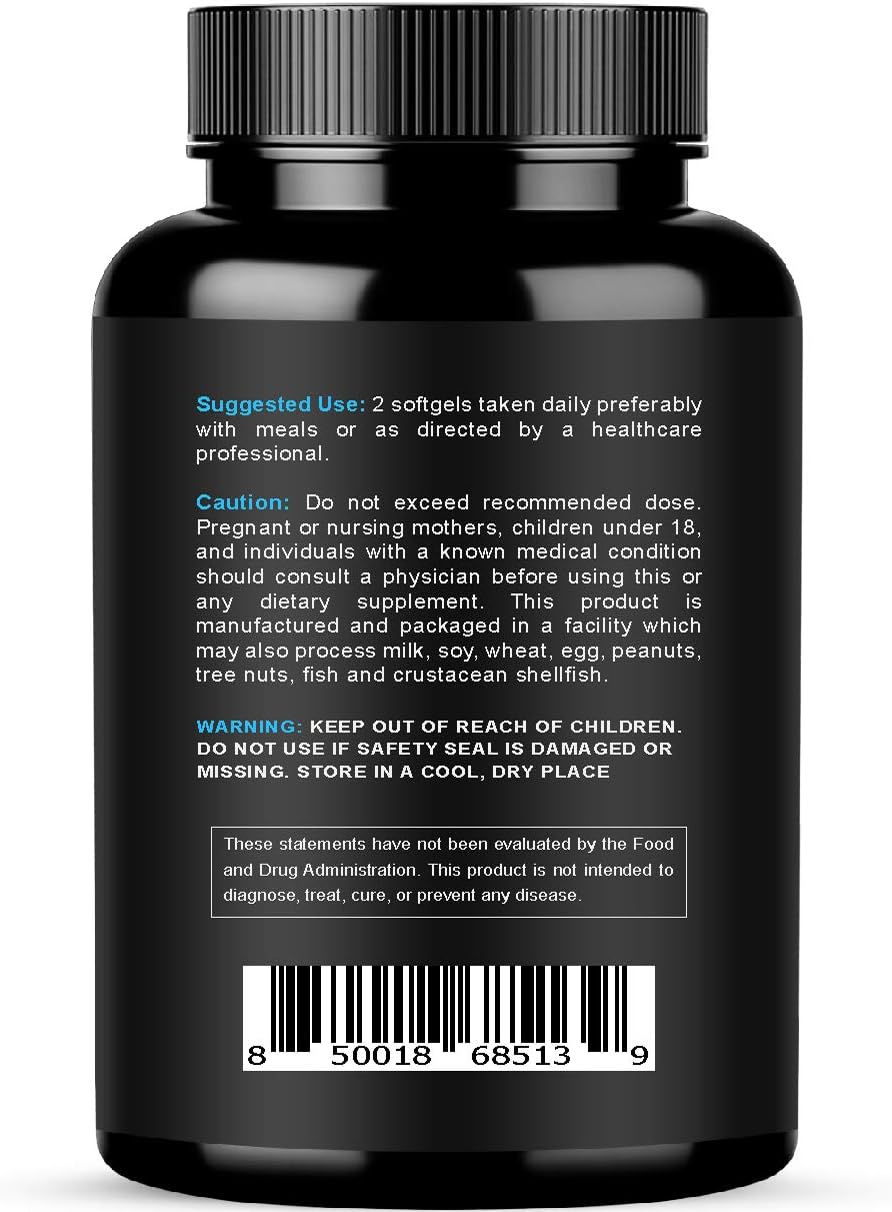 Omega 3 Fish Oil 2000mg 120 Softgels Q9088
