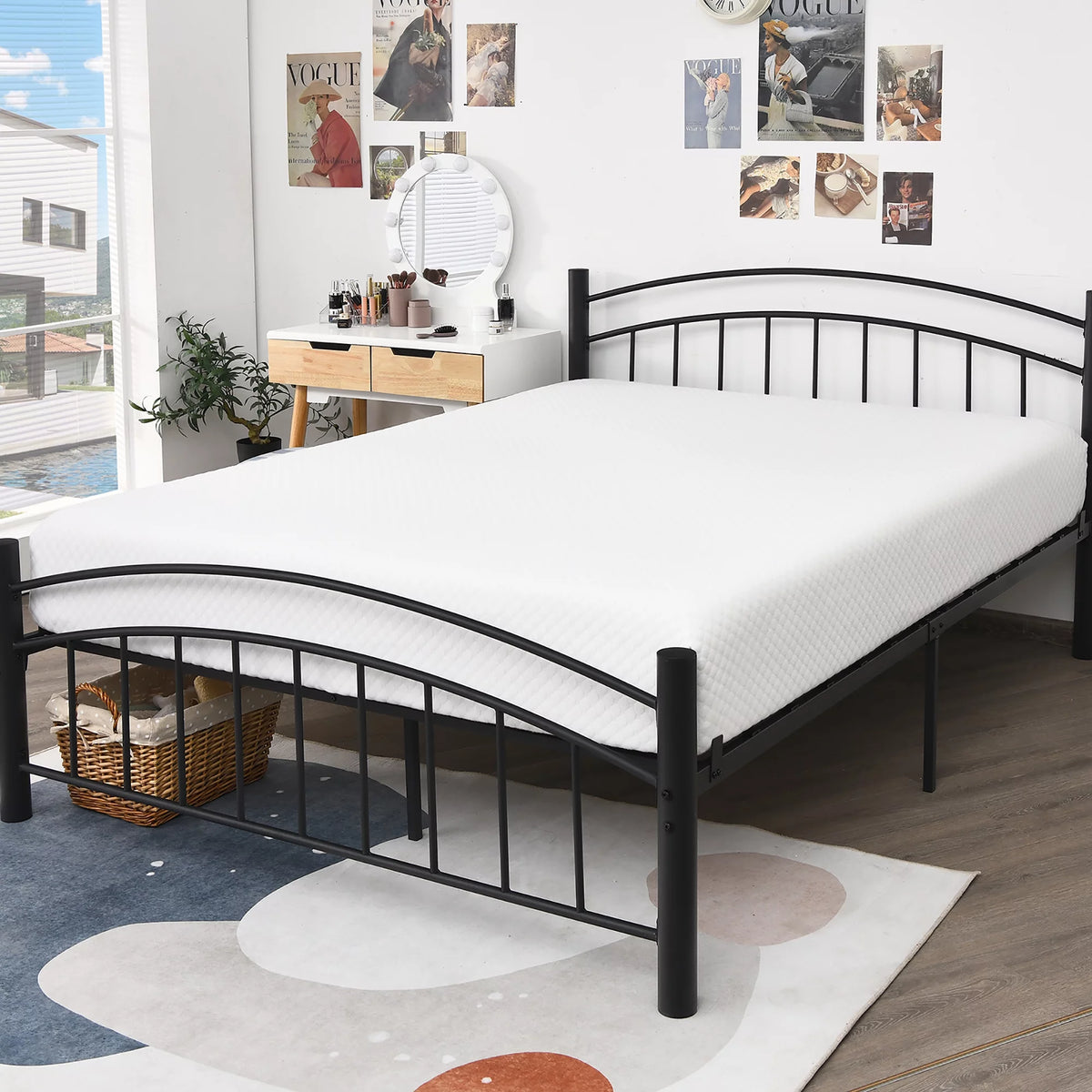Twin Size 8'' Jacquard Foam Mattress H393