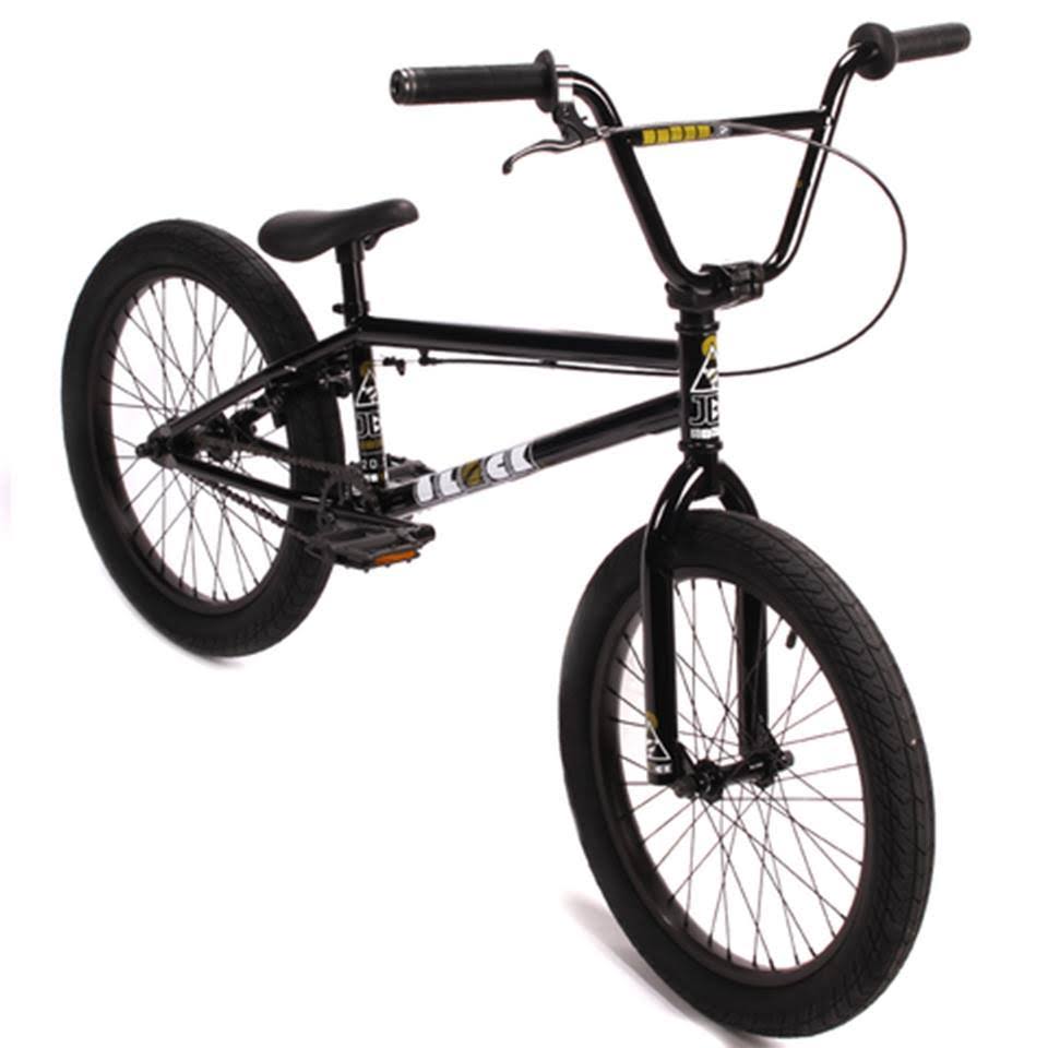 BMX Bike Gloss Black and Camo L90253