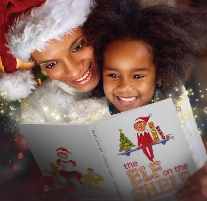 Brown Eyed Girl Scout Elf with Tiny Tinsel Dress S714789