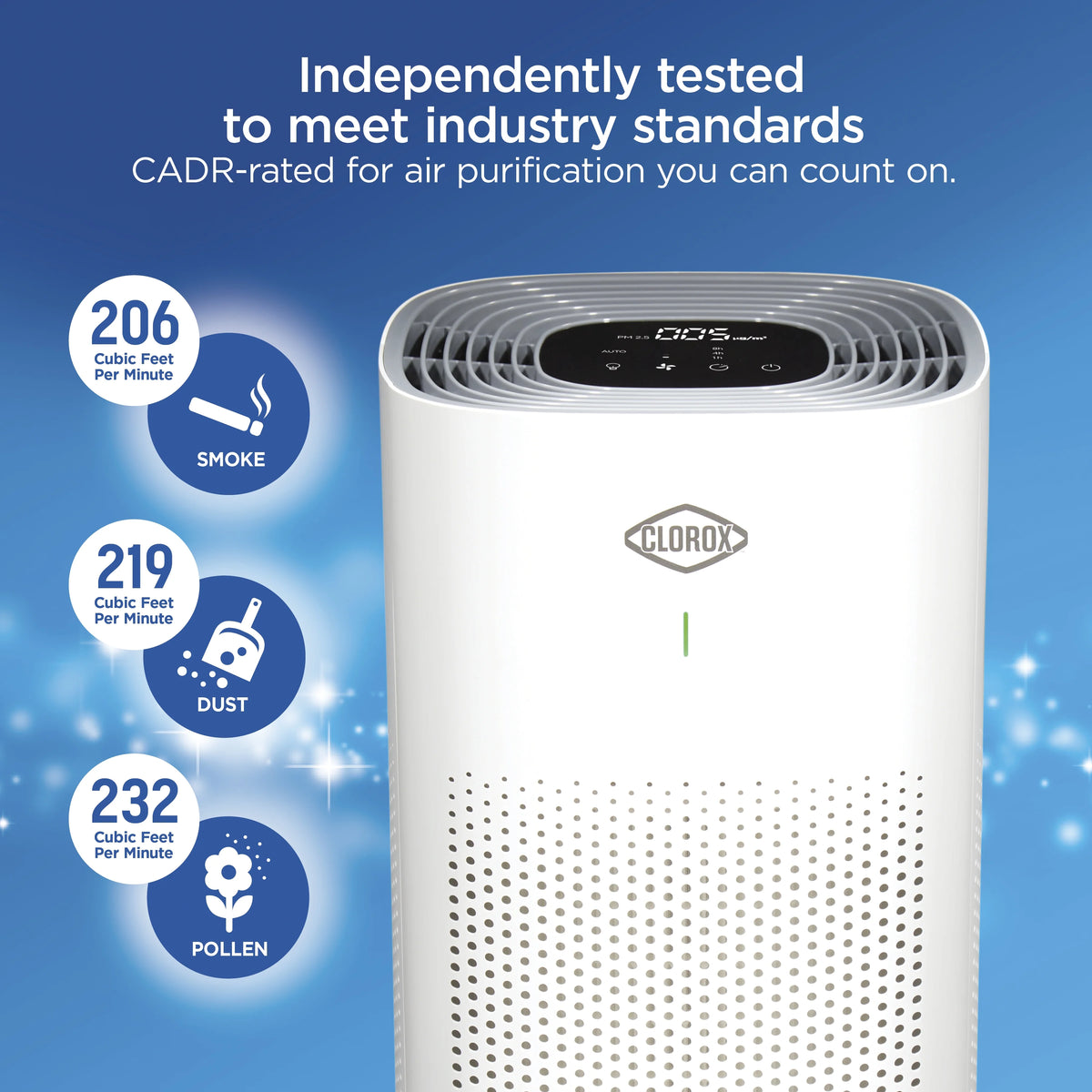 Large Room Air Purifier with True HEPA Filter W237660