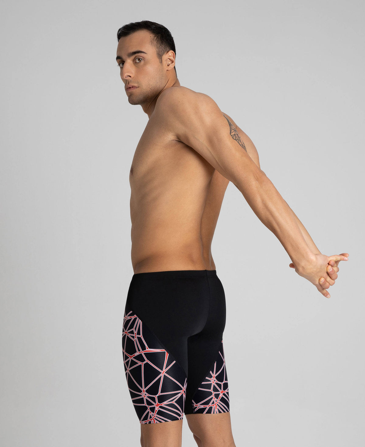 Navy/Neon Blue Jammer Swimsuit C80527