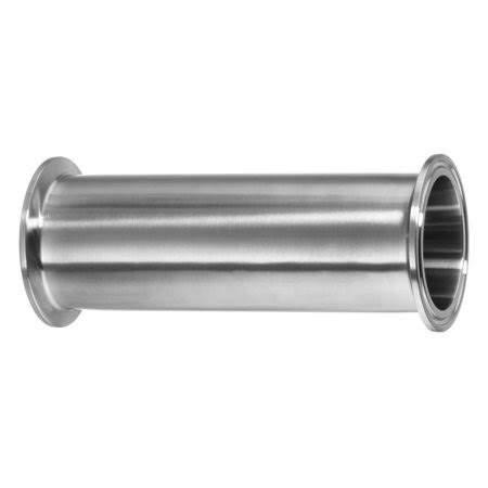 12x22 Long 316 Stainless Steel Straight Connectors for Quick Clamp Fittings K7192