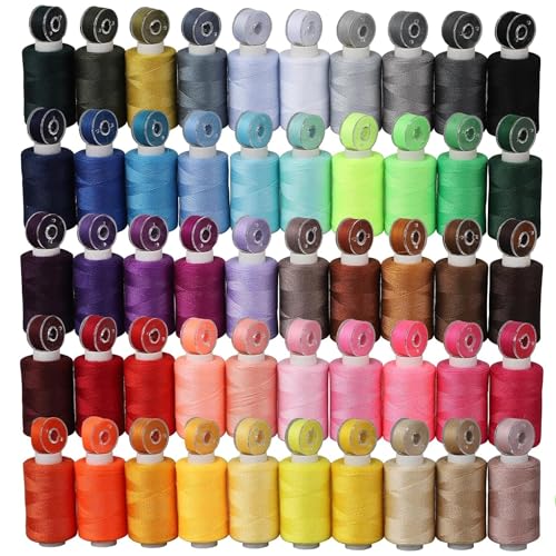 SE700 Embroidery & Sewing Machine with 100 Sewing Spools, 100 Color Matching Bobbins H159