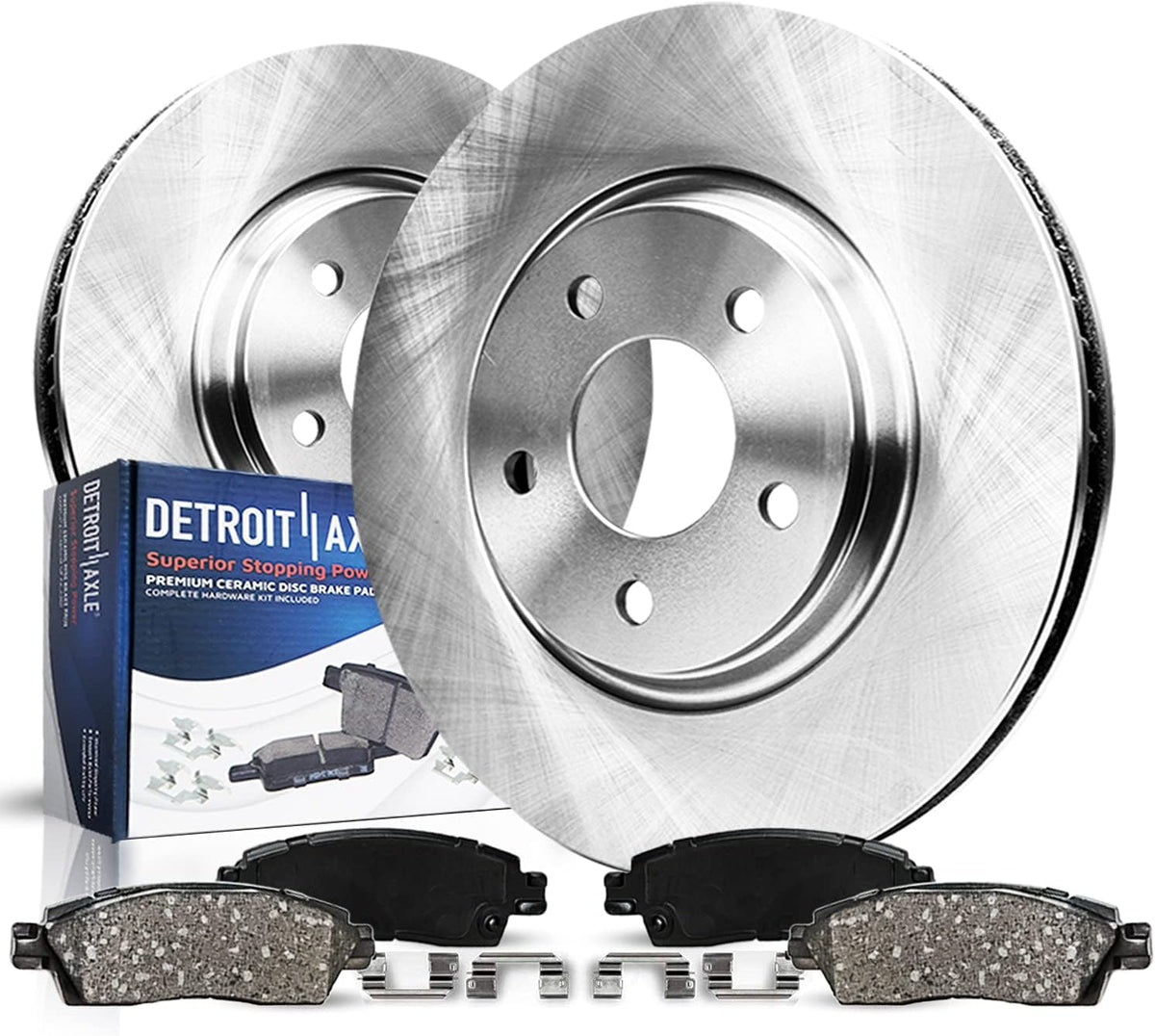 11.89 (302mm) Front Disc Rotors + Brake Pads B233