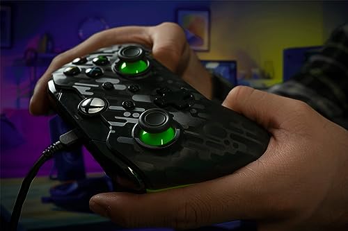 Wired Xbox Game Controller - Dual Vibration Gamepad - Fuse Black/Pink L296