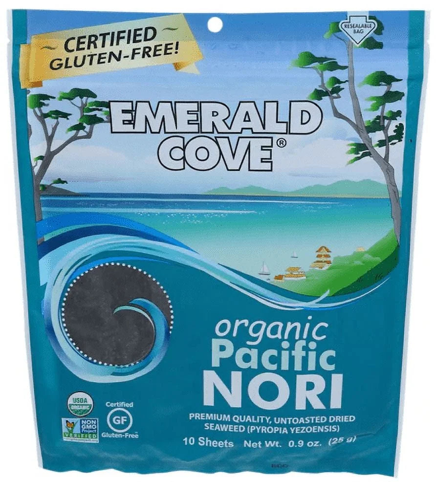 Organic Pacific Nori Sheets 0.9 oz Pack of 2 M39991