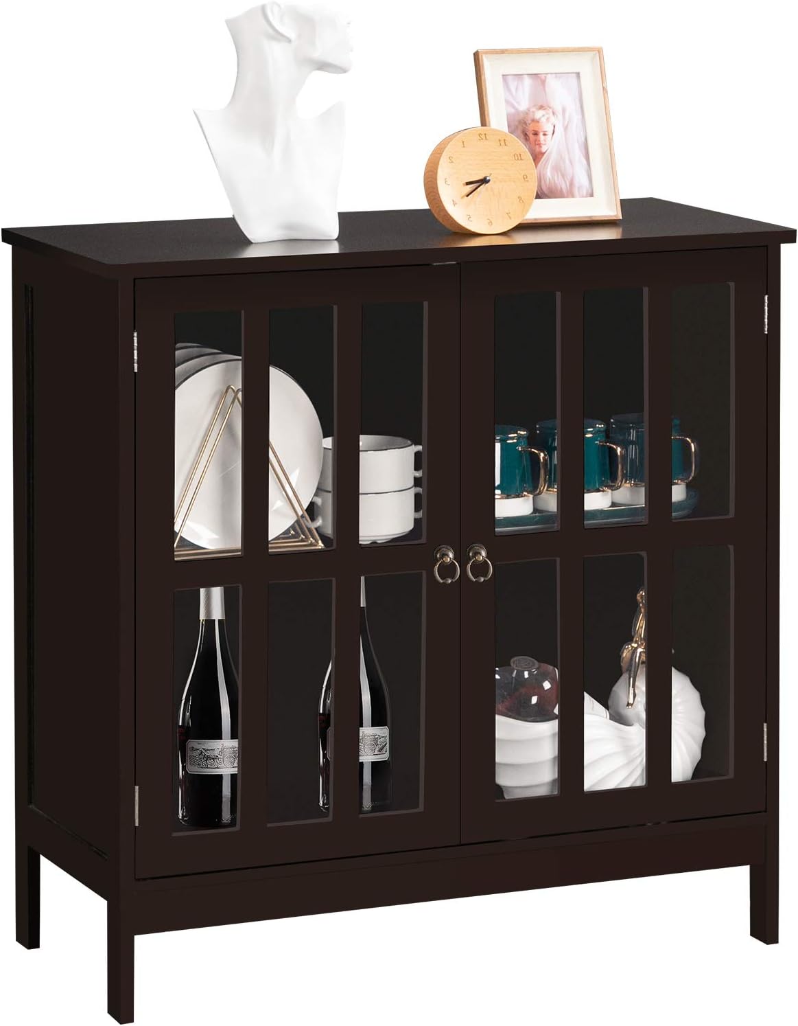White Buffet Cabinet with Storage U39106