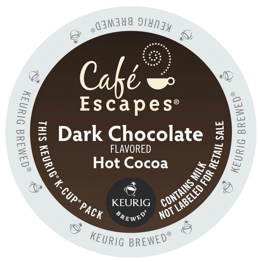 Dark Chocolate Hot Cocoa 16 count K cups A20263