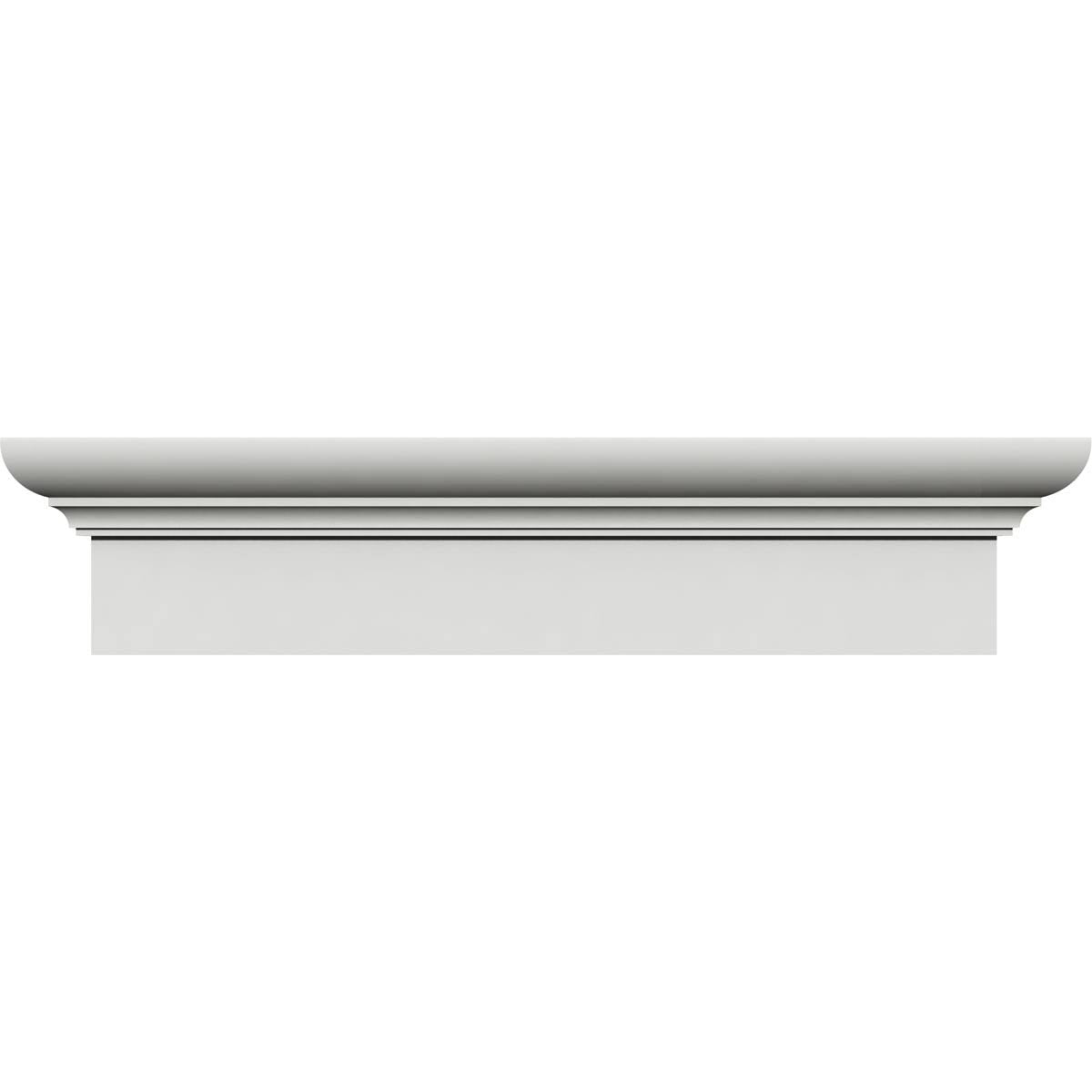 126x22 Bottom Width x 130 3/4x22 Top Width x 6 1/4x22H x 1 3/4x22P Crosshead Z7045