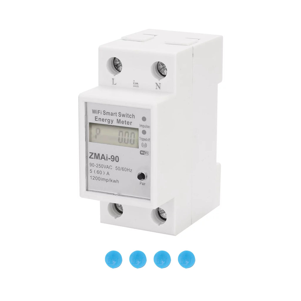 Single-Phase Din Rail Wifi Energy Meter C3409