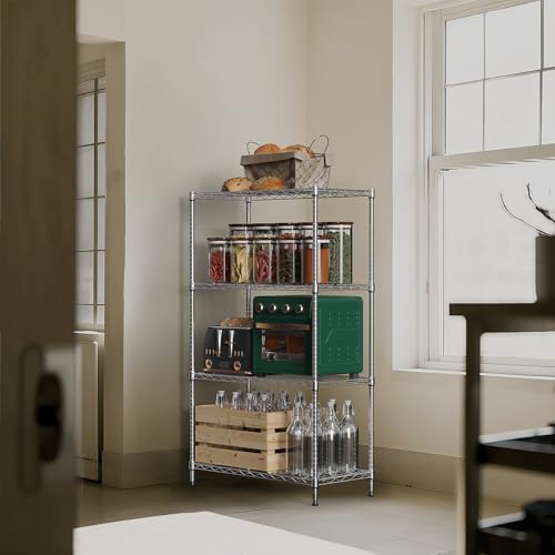 5-Shelf Heavy Duty Adjustable Wire Shelving Unit P18309