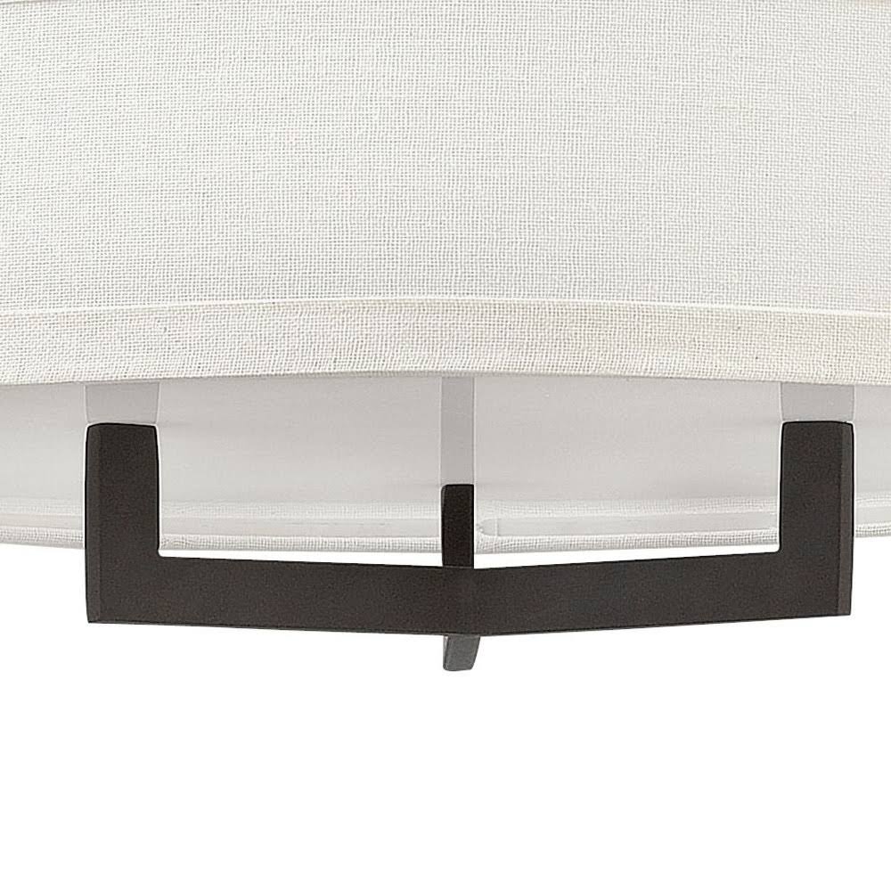 Brushed Bronze Semi Flush Mount Light I861