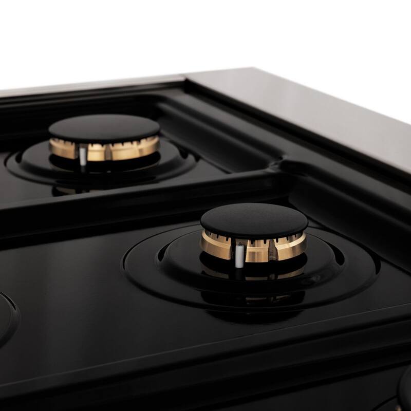 30 in. 4 Burner Dual Fuel Range in Stainless Steel F272